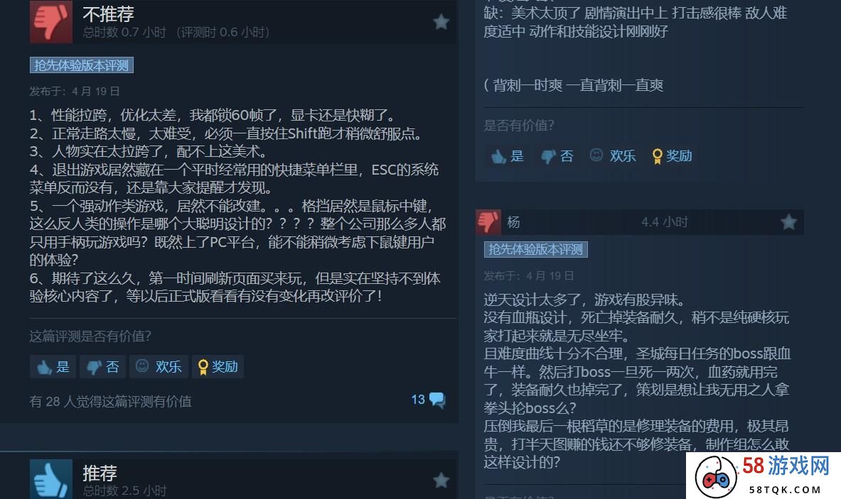 《恶意不息》Steam褒贬不一 优化差、设计有缺陷