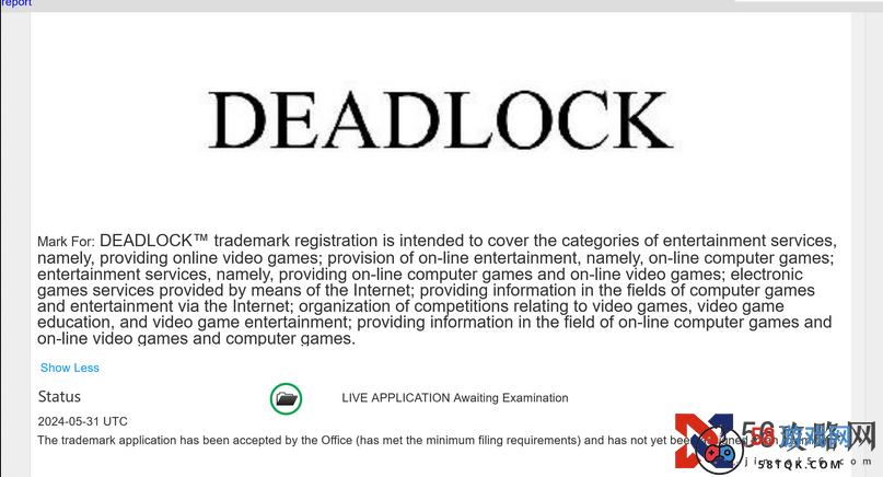 V社新作确认属实 已为《Deadlock》申请商标